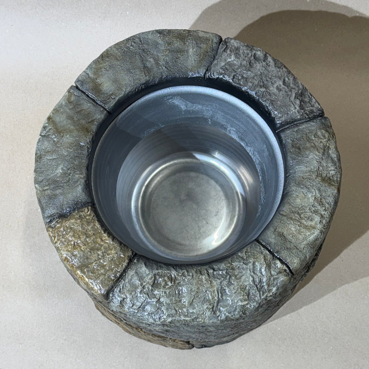 Old Well Themed Automatic Horse Waterer Cover