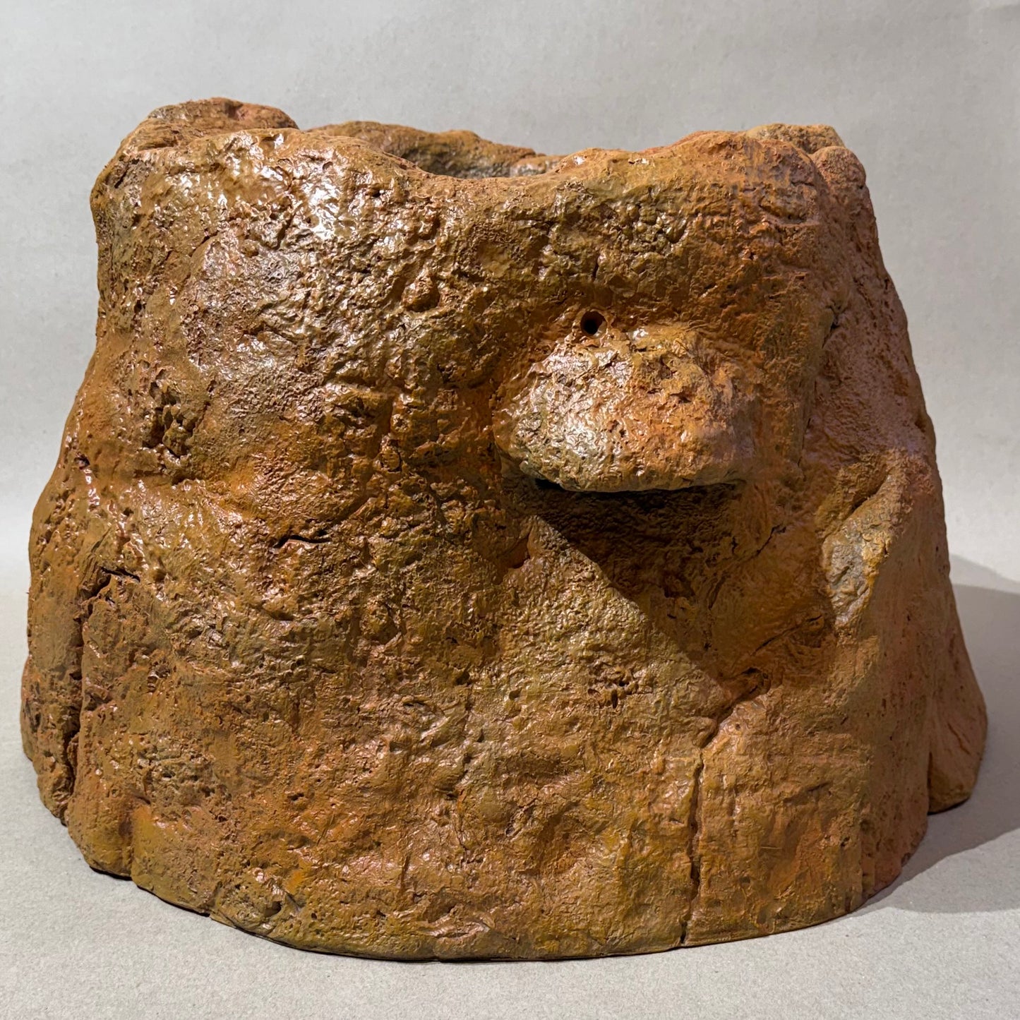 Termite Mound Themed Automatic Horse Waterer Cover